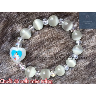 Tràng hạt , chuỗi Mân Côi đá mắt mèo