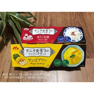 PUDDING MORINAGA XOÀI VÀ HẠNH NHÂN