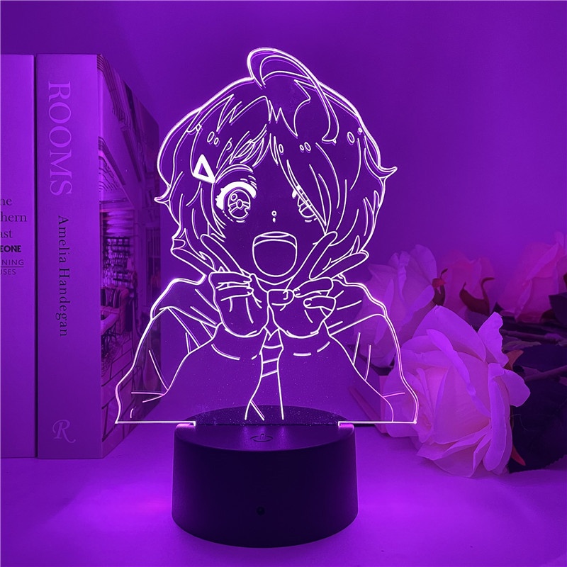 Đèn ngủ cảm ứng điều khiển từ xa hình anime WONDER EGG PRIORITY