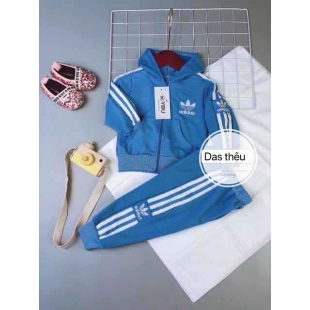 Set đồ thể thao cho bé, bộ đồ Adidas sịn sò