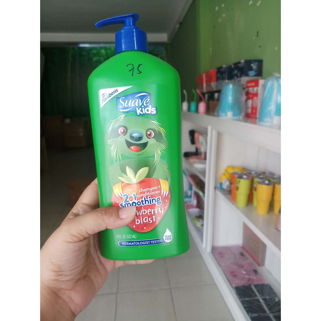 Sữa tắm, gội và Xả cho Bé Suave Kid 3in1 532ml