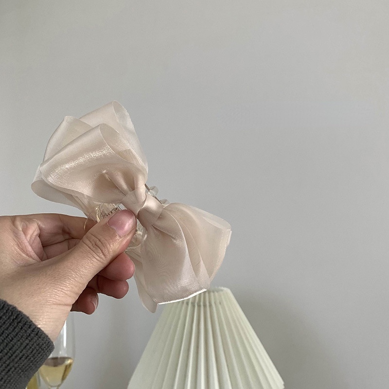 Kẹp Tóc Hình Nơ Đơn Giản Thời Trang Cho Nữ