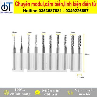 MŨI PHAY CNC 1-2mm .