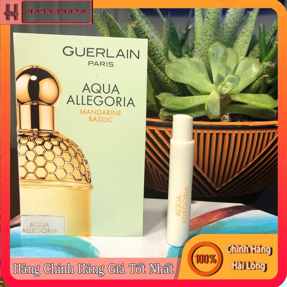 Nước Hoa Guerlain Paris Aqua Allegoria Mandarine Basilic 1ml