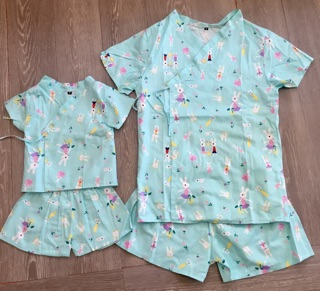 Combo Set bộ yakuta cho mẹ và bé( hàng có sẵn)