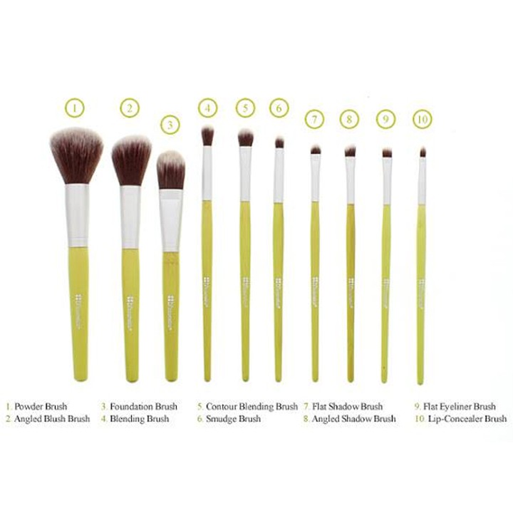 BH Cosmetics Eco Luxe 10 Piece Brush Set