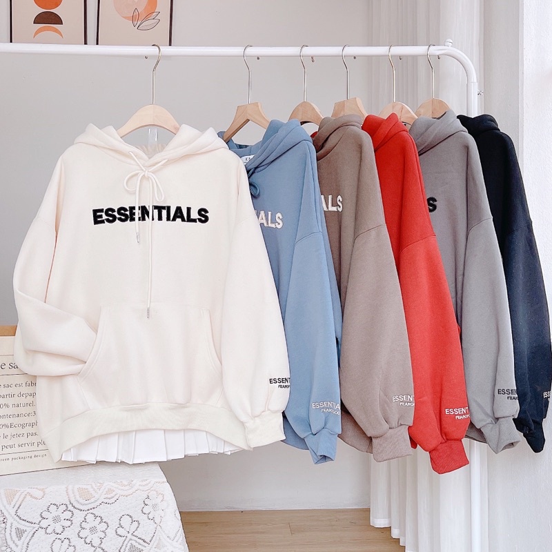 hoodie thêu chữ ngực+ tay | BigBuy360 - bigbuy360.vn