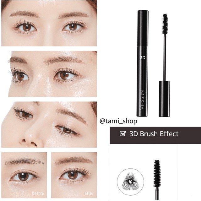 Mascara Missha 4D 7g | BigBuy360 - bigbuy360.vn