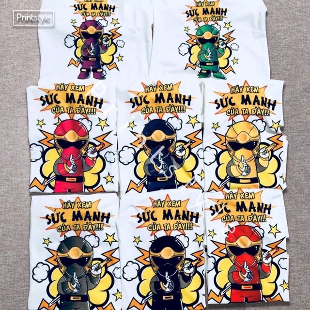 Áo thun in theo yêu cầu