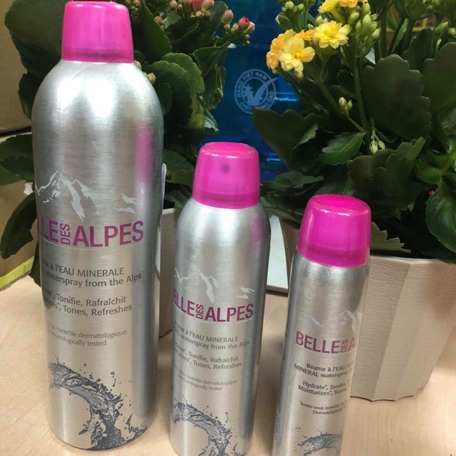 Xịt khoáng thiên nhiên BELLE DeALPES
