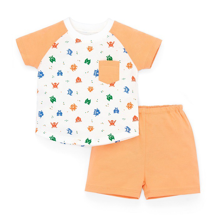 LULLABY - Bộ cộc tay raglan NH25-20