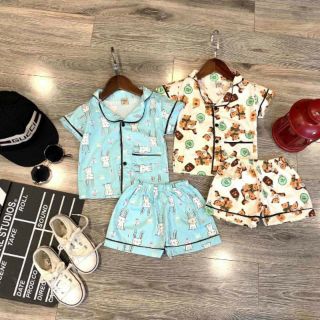 Bộ đồ bé trai và bé gái pijama