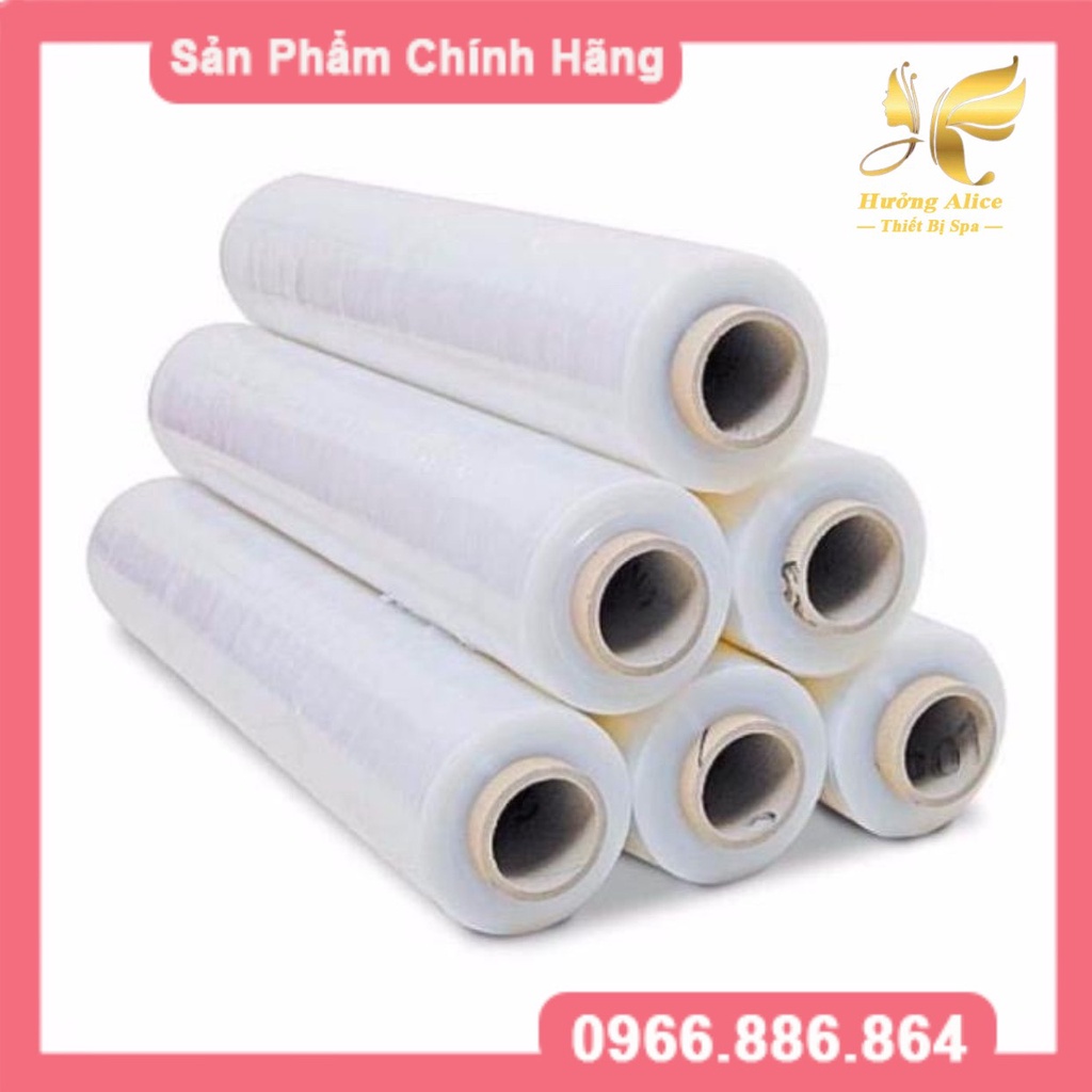 Cuộn màng co nilon ủ tê, quấn giảm béo, Cuộn to dùng cho spa và tmv