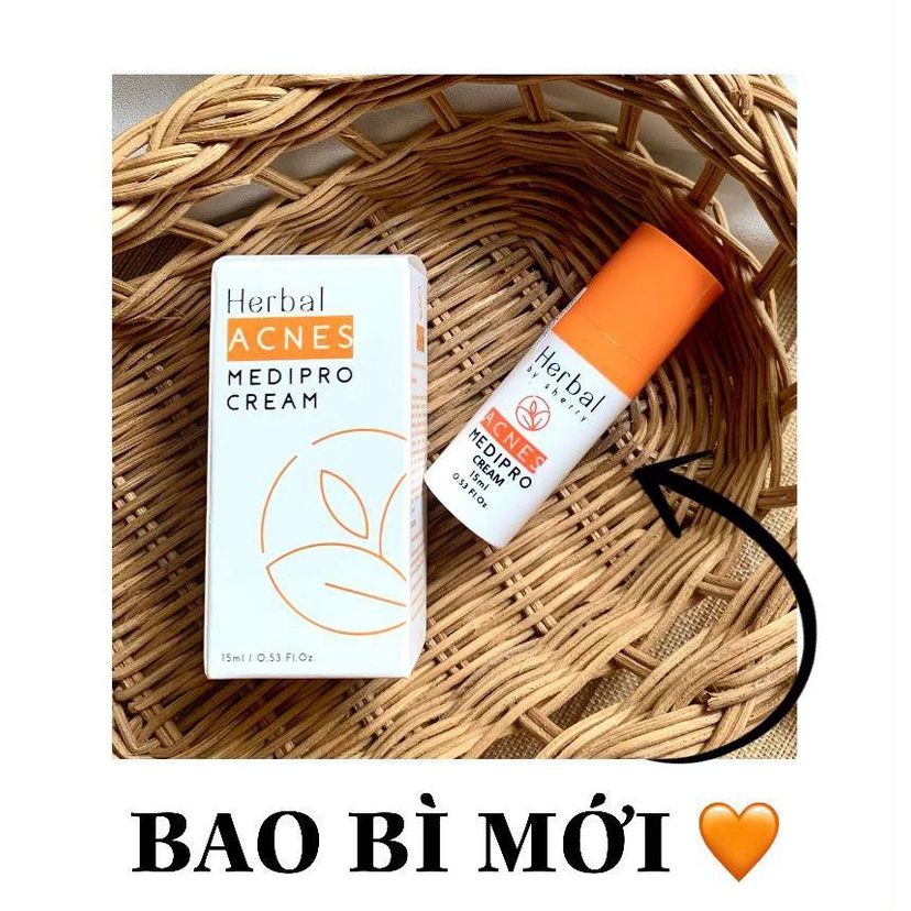 HERBAL ACNES MEDIPRO CREAM - Kem mụn thảo dược (15ml) | BigBuy360 - bigbuy360.vn