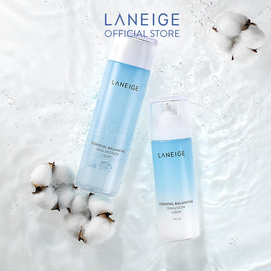 [100% AUTH] Nước Hoa Hồng Dành Cho Da Dầu Laneige Power Essential Skin Refiner Light 200ml