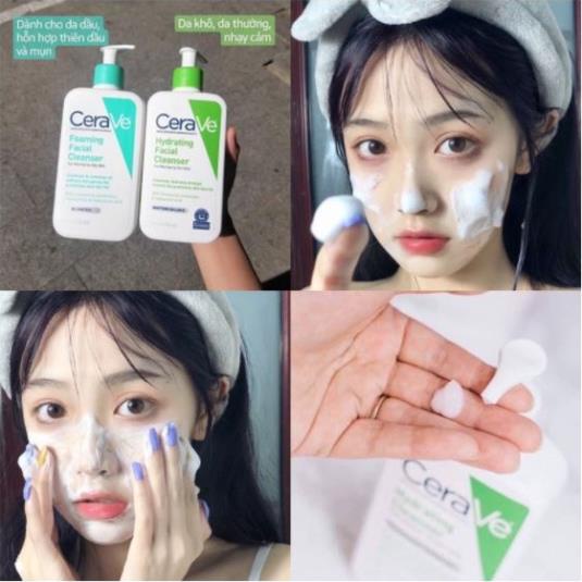 Sữa Rửa Mặt Cerave Cho Da Thường Và Da Khô Cerave Hydrating Cleanser 355ml | BigBuy360 - bigbuy360.vn