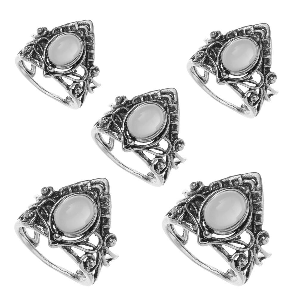 Nhẫn Mạ Họa Tiết Hoa Phong Cách Retro Tinh Tế|Băng Đeo Cổ Tay Cho Đồng Hồ Thông Minh