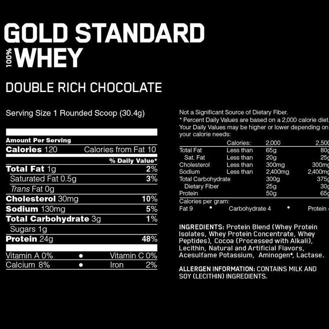 [Mã 159FMCGSALE giảm 8% đơn 500K] Thực phẩm bổ sung Whey Gold Standard 2lbs