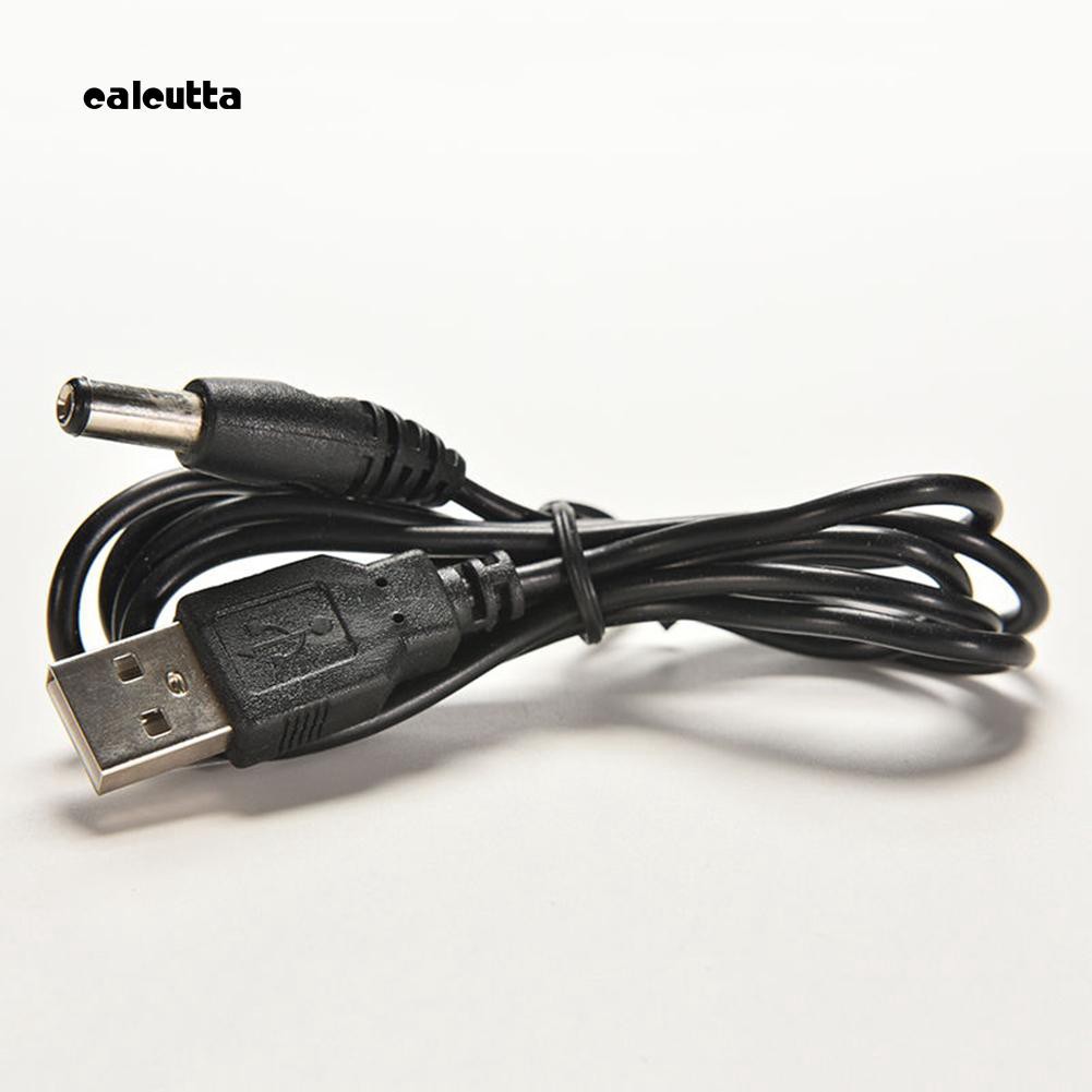 Dây cáp nguồn cổng USB 2.0 Male AC sang DC 5.5mmx2.1mm