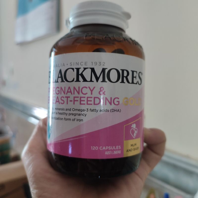 VITAMIN BẦU BLACKMORES PREGNANCY GOLD, 180 VIÊN và 120 VIÊN