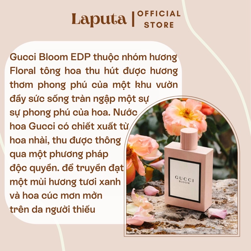 Nước Hoa Nữ Bloom For Women EDP hương hoa nhài nữ tính