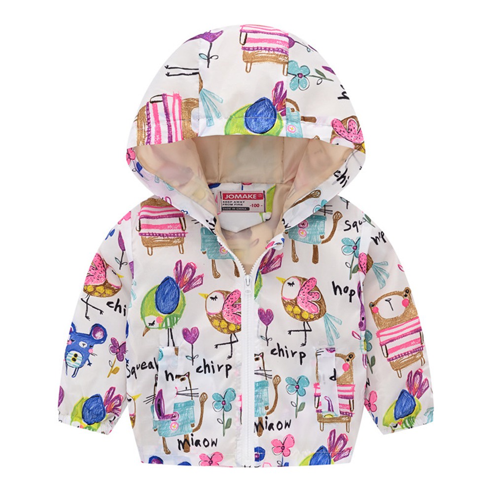 Newest Fashion Camouflage Dinosaur Boy Jacket Zip with Hat Kids Outerwear Baby Girl Coat Long Sleeve