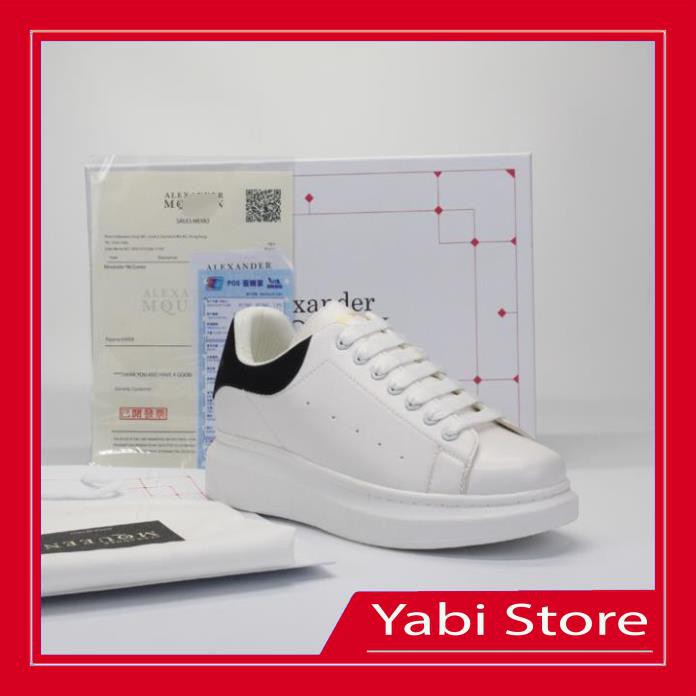 🔥FREE SHIP-HÀNG QUẢNG CHÂU  🔥Giày thể thao sneaker🔥 MCQ gót nhung đen full box - Yabi Store | BigBuy360 - bigbuy360.vn