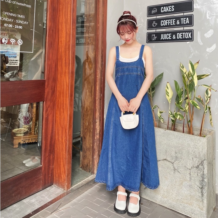 Đầm Yếm Bò Chữ A