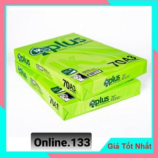 giấy in A3 Ikplus ĐL70 gsm (500/tờ/ram)