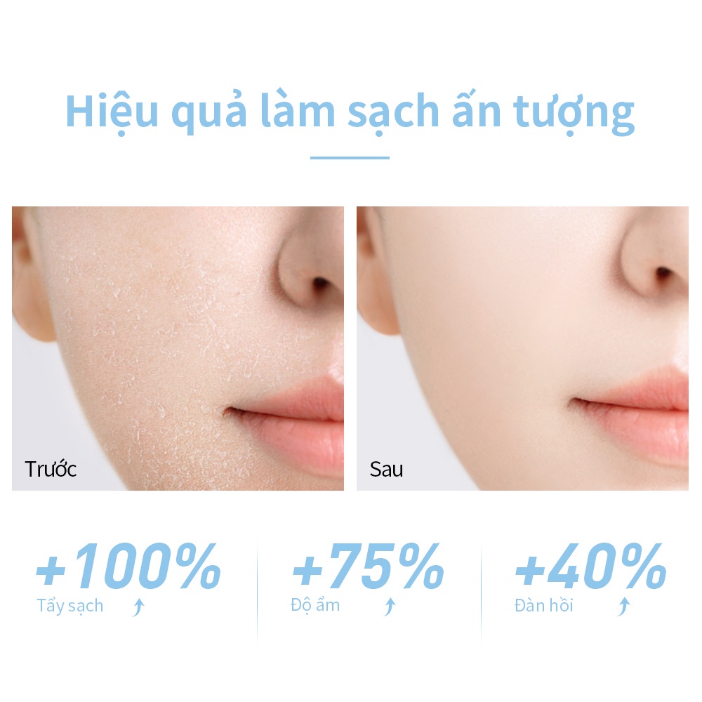 Sữa rửa mặt LANBENA chứa Axit Hyaluronic tạo bọt dưỡng ẩm chăm sóc da Làm sạch 100ml