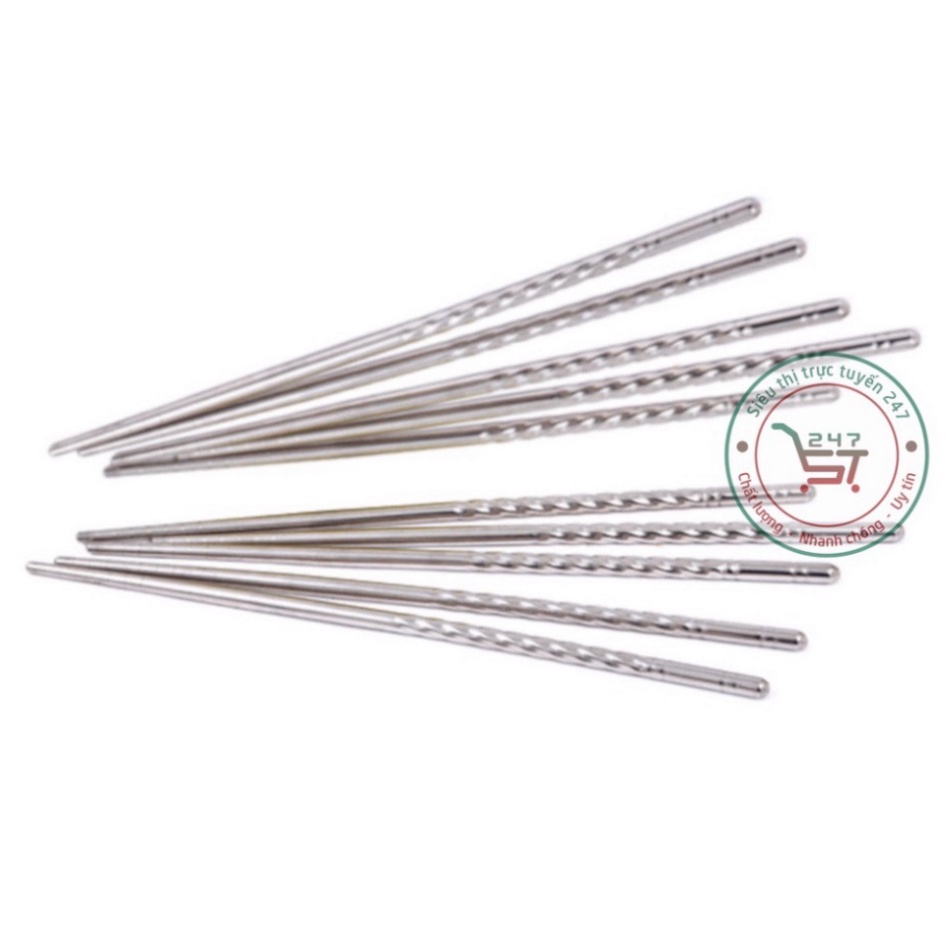 Đũa inox sáng đẹp dùng làm đũa ăn cơm không thể thiếu trong nhà bếp gia đình bạn phụ kiện bàn ăn giúp bữa cơm ngon hơn