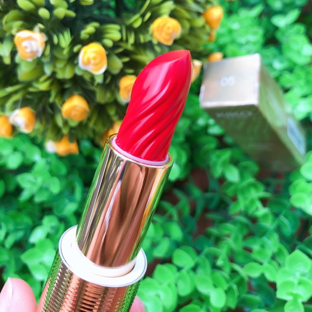 Phiên bản giới hạn son lì Kiko Ocean Feel Lipstick màu đỏ cam 05 sale/ nhập khẩu chính hãng tại Pháp/ quà tặng ý nghĩa