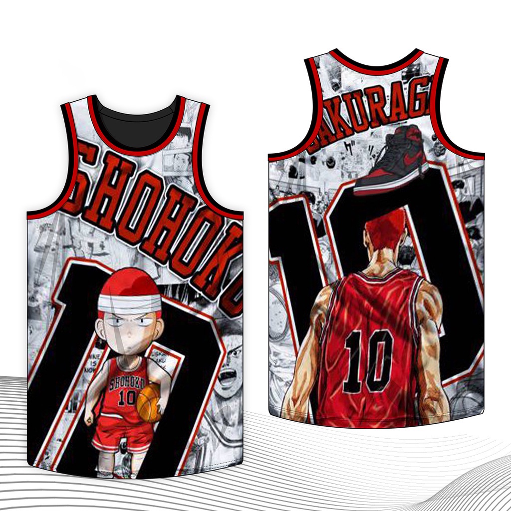 Áo Thun Bóng Rổ NBA Jersey Shohoku / Ryonan Jersey Cho Nam