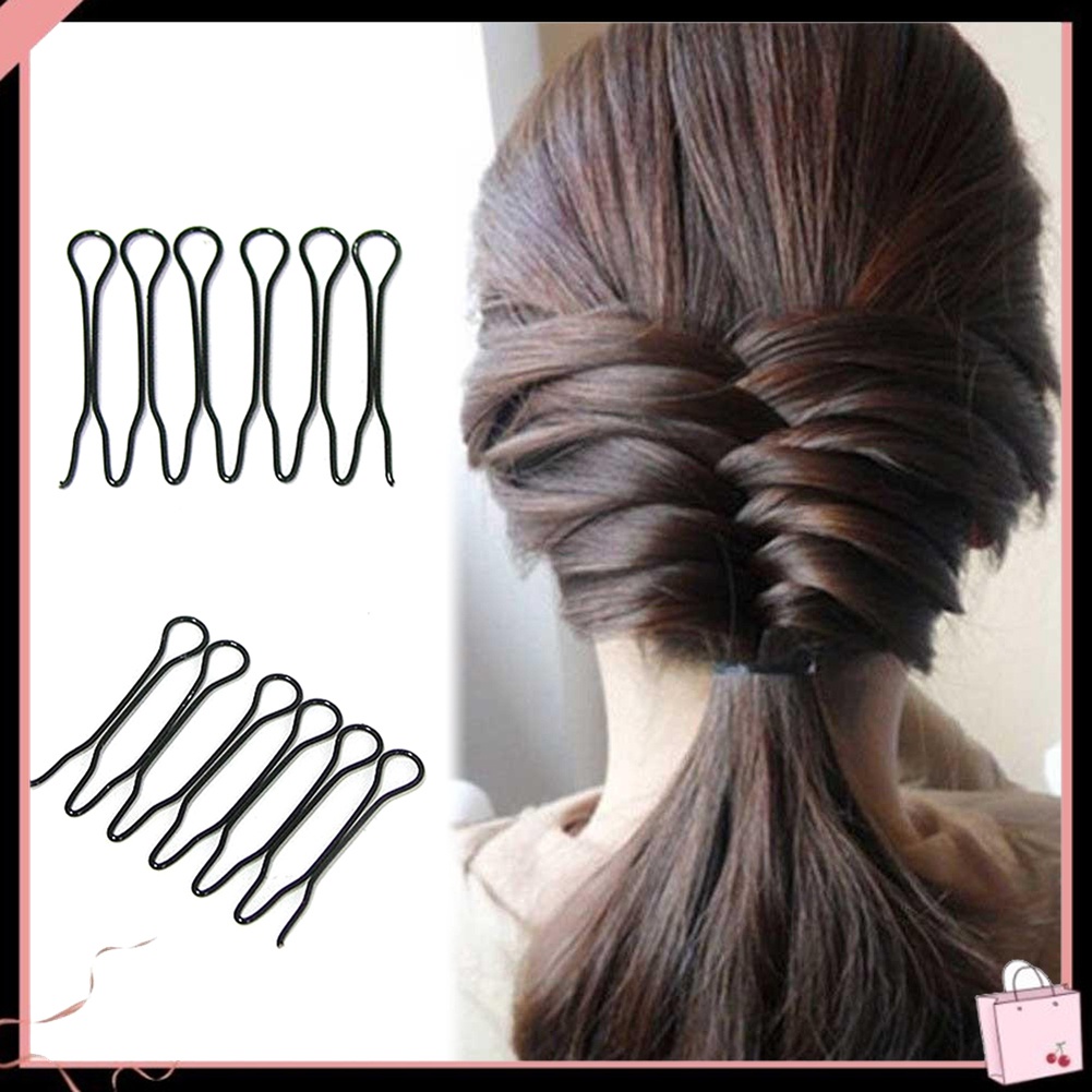 Bộ 2 Kẹp Xoắn Mini Tạo Kiểu Tóc DIY