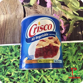 Shortening (Mỡ trừu) hiệu Crisco