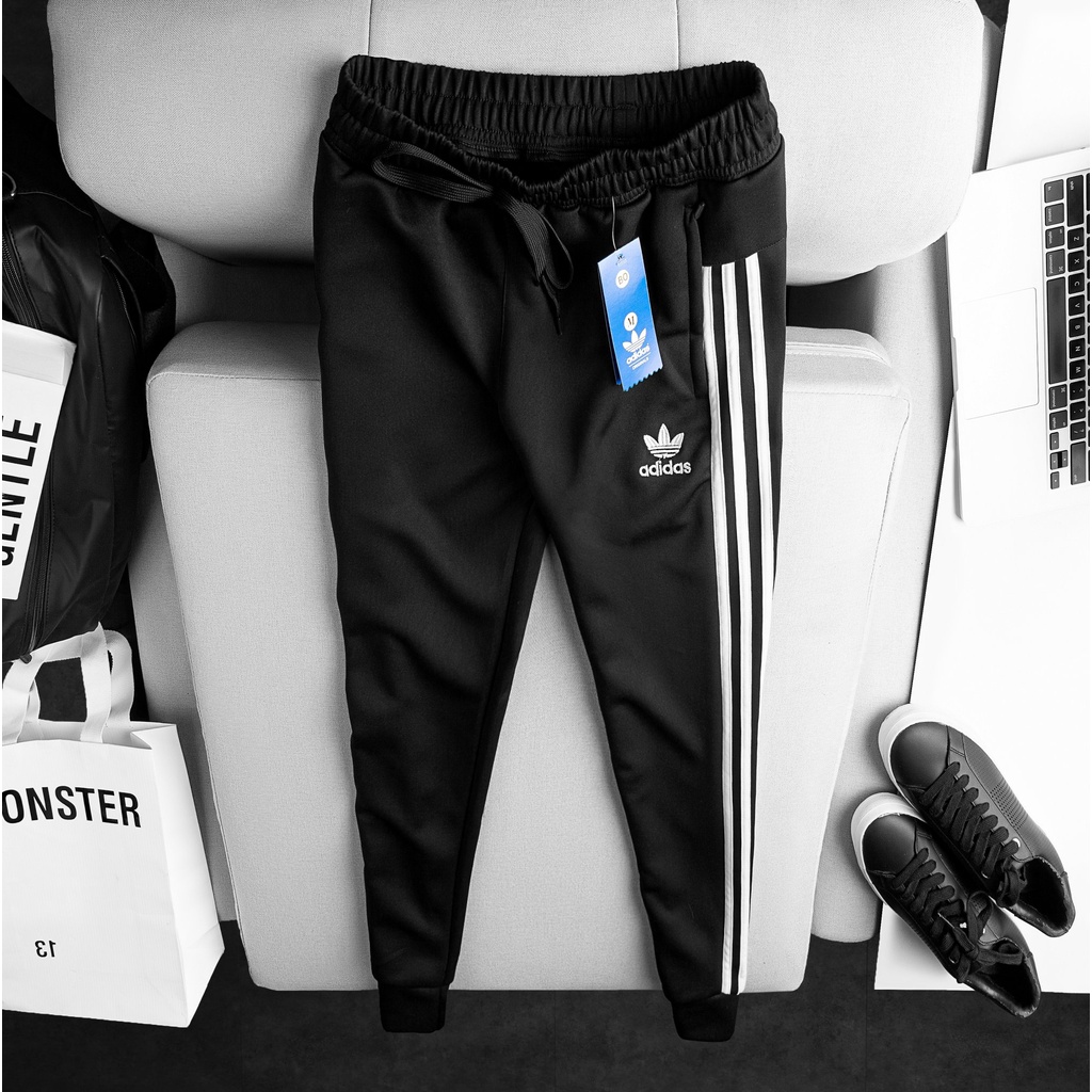 Quần dài jokeer Nam nữ chất liệu co giảy thun poly - vnxk