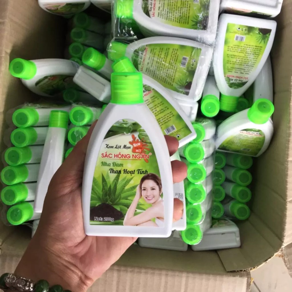 GEL LỘT MỤN THAN HOẠT TÍN SẮC HỒNG NGÂN