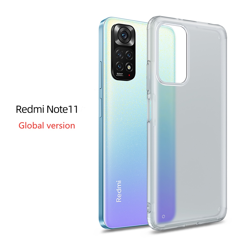 Ốp Điện Thoại Nhám Trong Suốt Chống Rơi Cho Xiaomi mi 12T 11T 10 10s 11s POCO F3 X3 X4 GT Redmi note 11 12