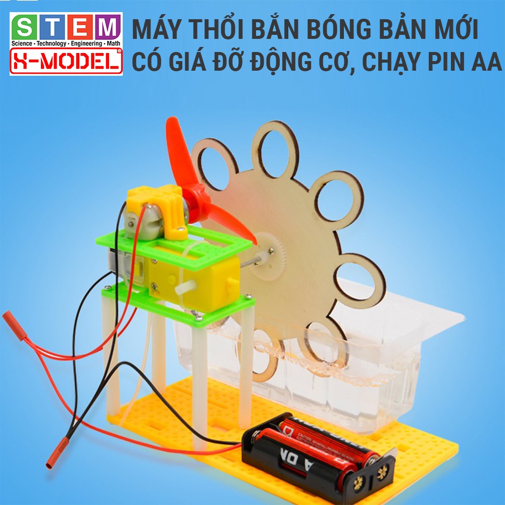 Đồ chơi STEM cho bé Máy tạo bong bóng X-MODEL ST84 và ST103, Đồ chơi sáng tạo cho bé DIY| Giáo dục STEM, STEAM