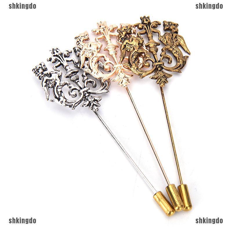 Ghim cài áo điêu khắc tinh xảo mang hơi hướng cổ điển