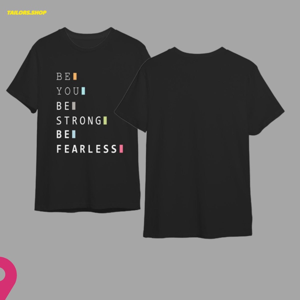 Áo thun nam tay lỡ Be You, áo phong nam form rộng  cổ tròn 95% cotton TAILORS.SHOP AT-179