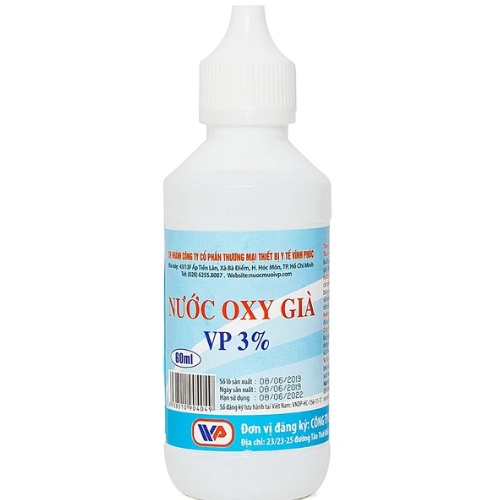 Oxy già Vĩnh Phúc 3% chai 60ml