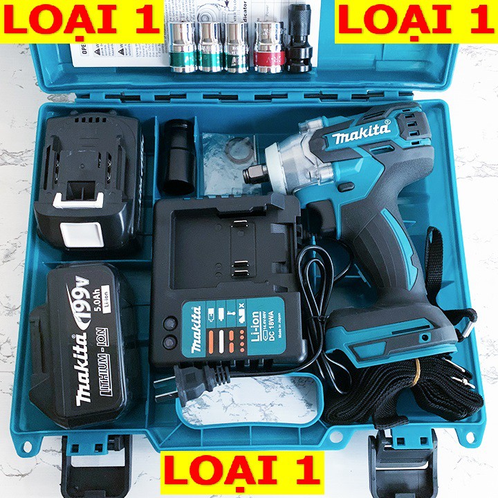 Máy siết bulong Makita 188V ko chổi than đa chức năng 2 trong 1
