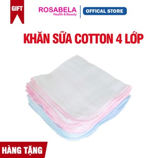 Khăn Sữa KiBa Siêu Mềm 2 Lớp ❤️FREESHIP❤️ 100% Cotton Tự Nhiên (Set 2 cái) [Hàng tặng không bán]