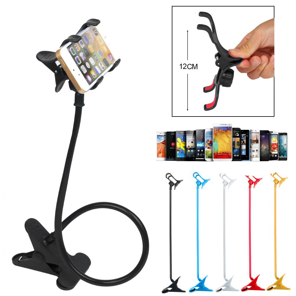 Kẹp điện thoại đa năng, giá đỡ điện thoại xoay 360 độ, siêu bền nhiều màu sắc