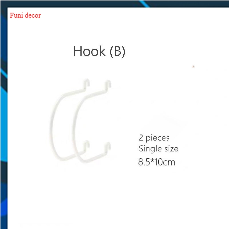 Aki shop Móc tròn đa năng B008 combo 02 chiếc dùng cho bảng NB131 decor