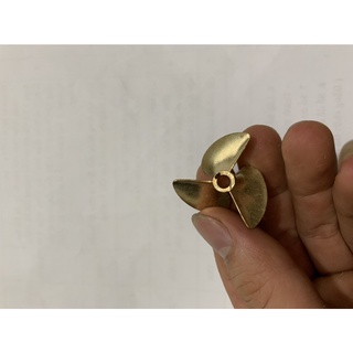 Chân vịt đồng 3 lá hàng cao cấp đẹp 4x37mm/4.76x37mm