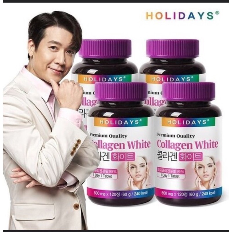 VIÊN UỐNG COLLAGEN PREMIUM QUALITY HOLIDAYS ( Kèm bill) | Thế Giới Skin Care