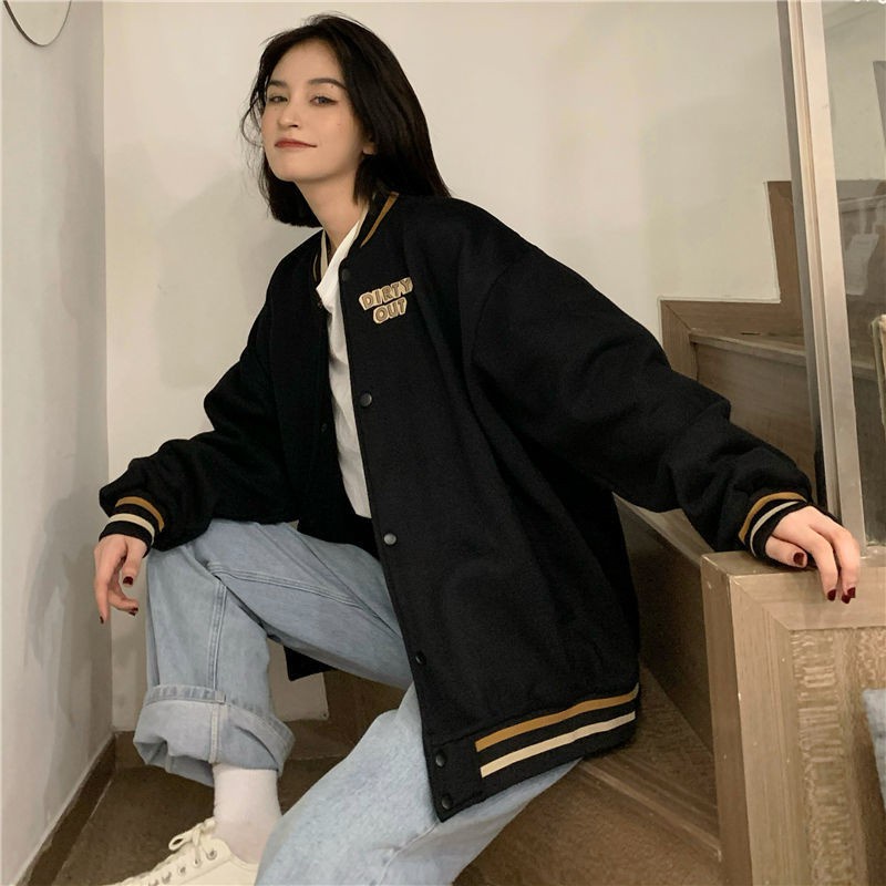 Áo Khoác Bóng Chày Phong Cách Hàn Quốc | BigBuy360 - bigbuy360.vn