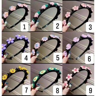 Compo 9 bờm cài tóc, băng đô hoa quả  - HCM Giao Nhanh 19 Phút